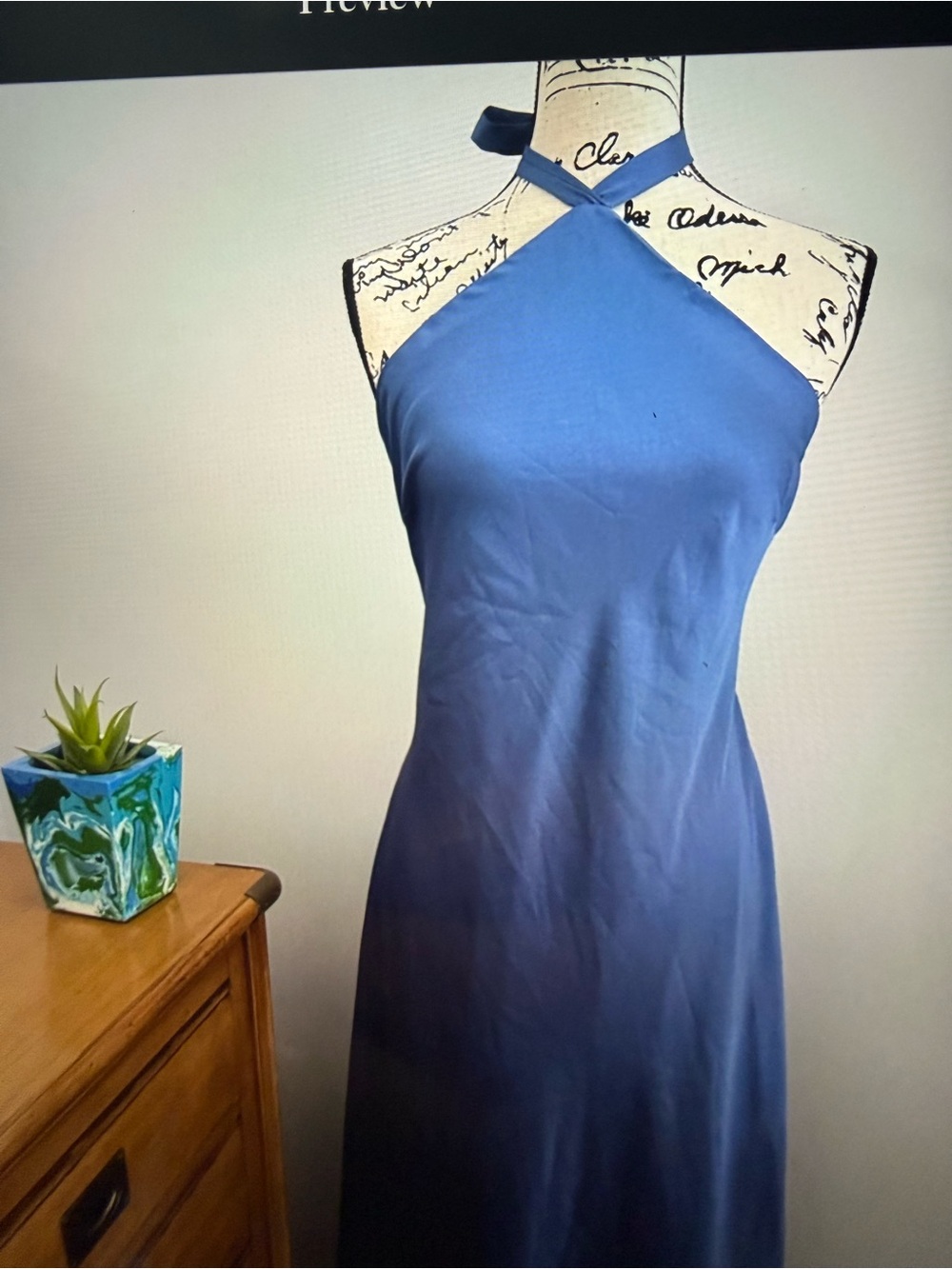 Gorgeous silky dress